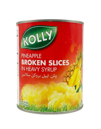Kolly Premium Pineapple Broken Slices in Heavy Syrup
