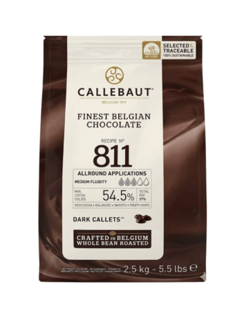 Callebaut 811 "Dark Chocolate" (Rich & Balanced)
